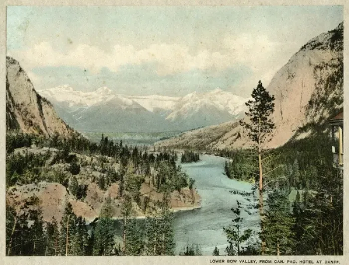 Framed Print : Canada - Lower Bow Valley, Banff Framed Print : Canada - Lower Bow Valley, Banff