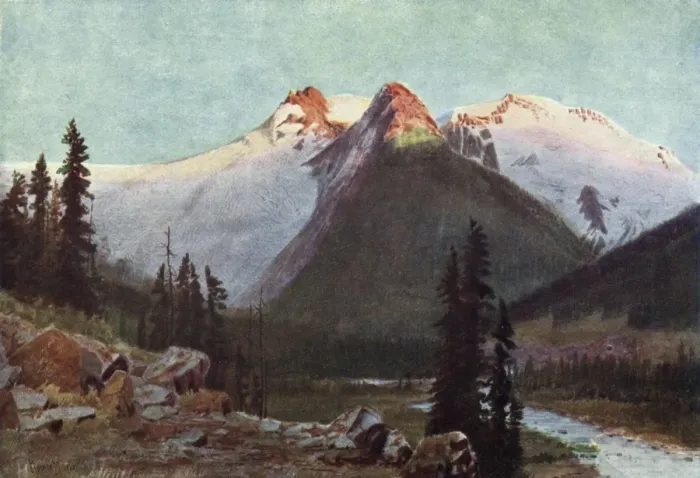 Framed Print : Canada Scenery / Glaciers Framed Print : Canada Scenery / Glaciers