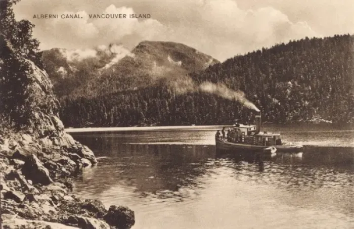 Framed Print : Canada - Vancouver Island - The Alberni Canal Framed Print : Canada - Vancouver Island - The Alberni Canal