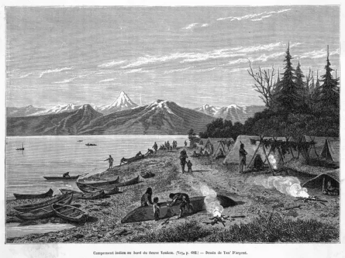 Framed Print : Canada Yukon River Framed Print : Canada Yukon River