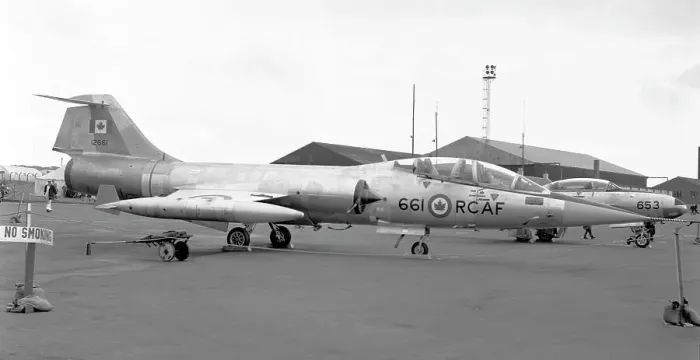 Framed Print : Canadair CF-104D Mk. 2 12661 Framed Print : Canadair CF-104D Mk. 2 12661