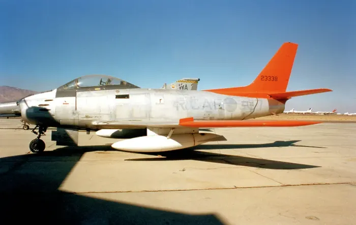 Framed Print : Canadair CL-13A Sabre 5 - QF-86E Sabre. 23338 - N4689N Framed Print : Canadair CL-13A Sabre 5 - QF-86E Sabre. 23338 - N4689N