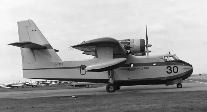Framed Print : Canadair CL-215 C-FTXJ Framed Print : Canadair CL-215 C-FTXJ