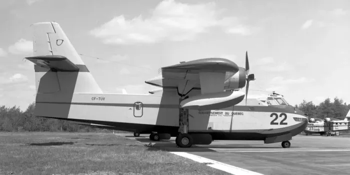 Framed Print : Canadair CL-215 CF-TUV Framed Print : Canadair CL-215 CF-TUV