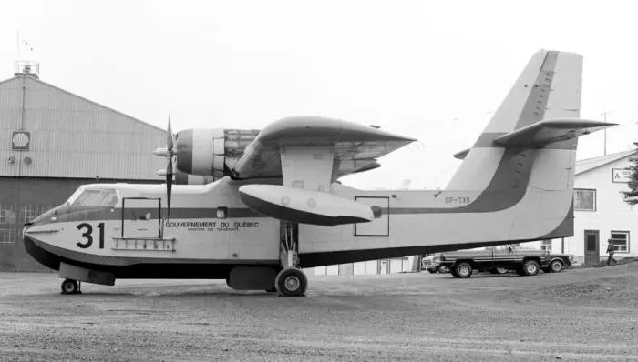 Framed Print : Canadair CL-215 CF-TXK Framed Print : Canadair CL-215 CF-TXK