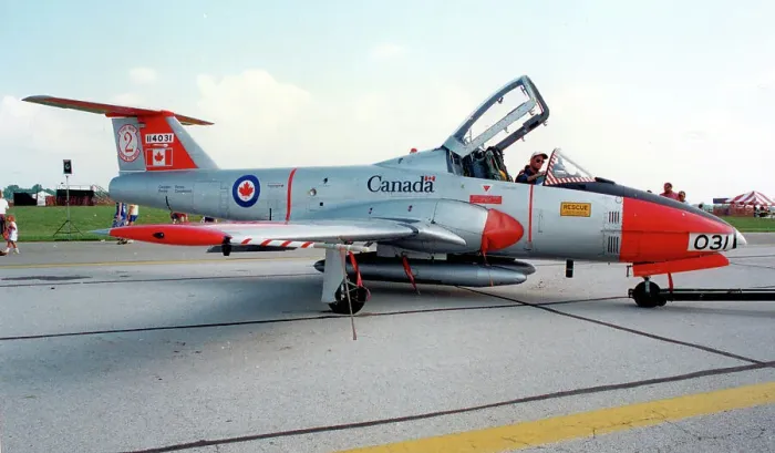 Framed Print : Canadair CT-114 Tutor 114031 Framed Print : Canadair CT-114 Tutor 114031