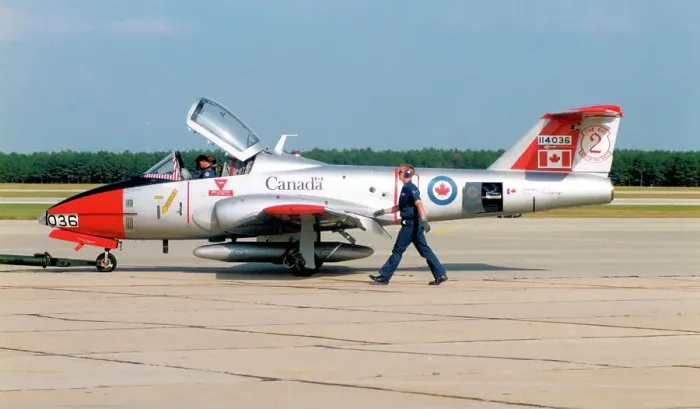 Framed Print : Canadair CT-114 Tutor 114036 Framed Print : Canadair CT-114 Tutor 114036