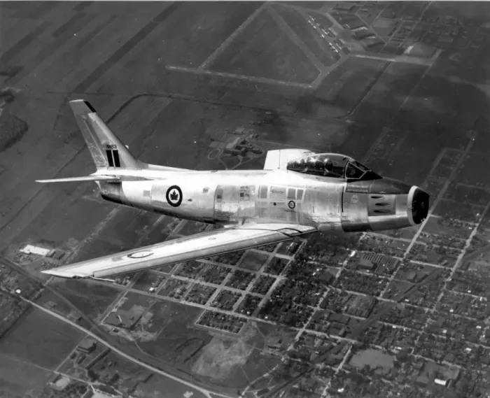 Framed Print : Canadair Sabre 19183 Framed Print : Canadair Sabre 19183