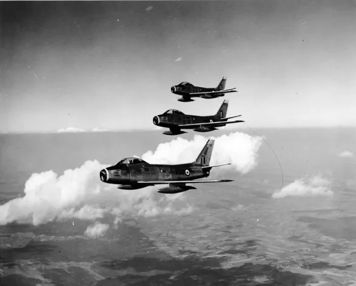 Framed Print : Canadair Sabres Framed Print : Canadair Sabres