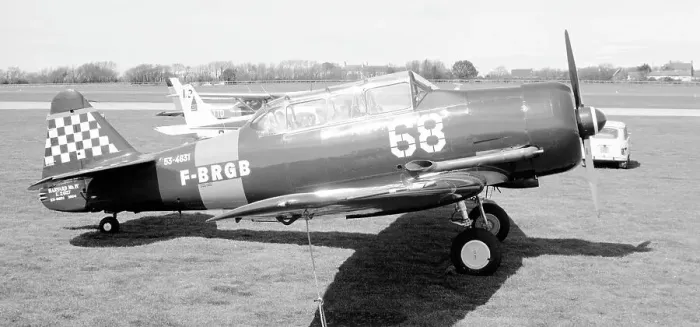 Framed Print : Canadian Car & Foundry T-6J Harvard Mk. 4 F-BRGB Framed Print : Canadian Car & Foundry T-6J Harvard Mk. 4 F-BRGB