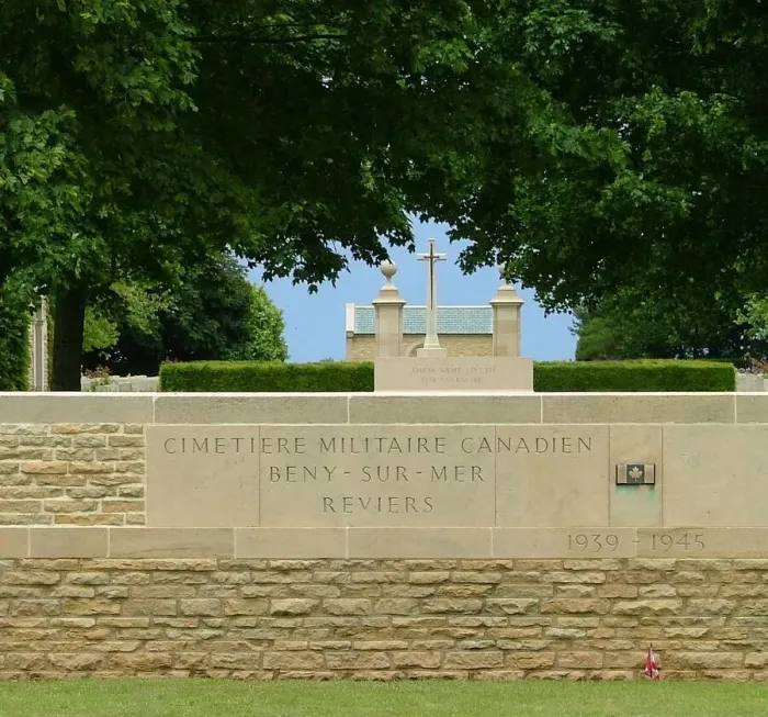 Framed Print : Canadian Cemetery Beny sur Mer Normandy Framed Print : Canadian Cemetery Beny sur Mer Normandy