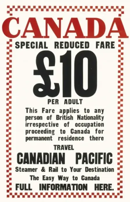 Framed Print : Canadian Pacific Poster Framed Print : Canadian Pacific Poster
