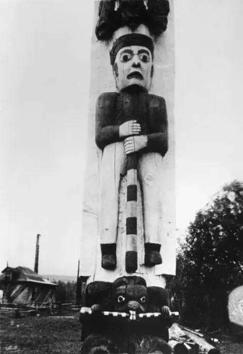 Framed Print : Canadian Totem Pole Framed Print : Canadian Totem Pole