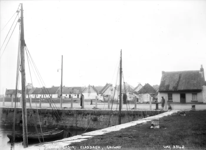 Framed Print : Canal Basin, Claddagh, Galway Framed Print : Canal Basin, Claddagh, Galway