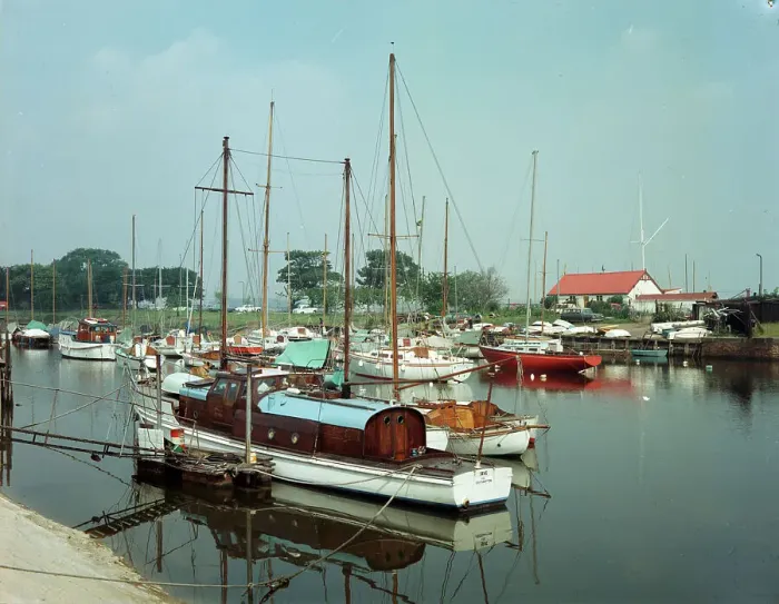 Framed Print : Canal Basin, Gravesend Framed Print : Canal Basin, Gravesend