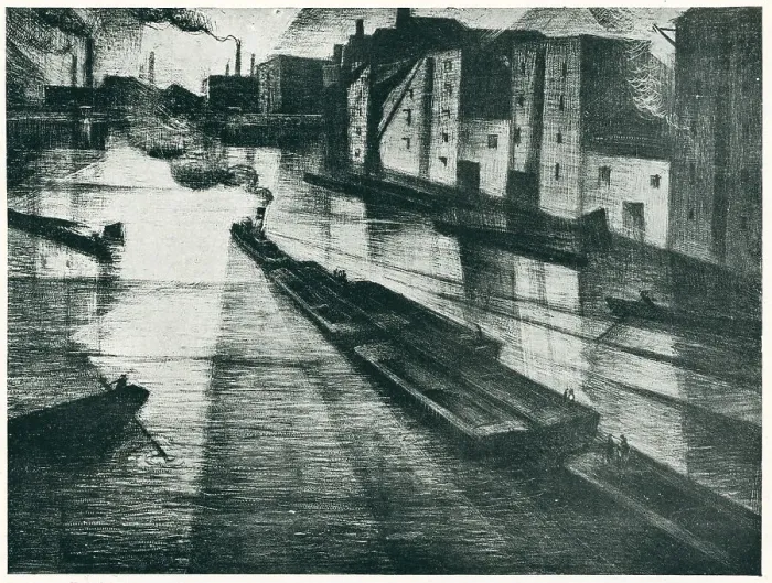 Framed Print : Canal Boats Framed Print : Canal Boats