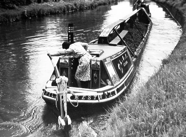Canal narrow boat early 1900s