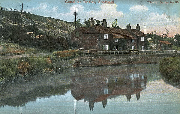 Canal at Tinsley, Sheffield