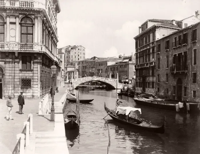Framed Print : Canal view Venice, Italy, gondola Framed Print : Canal view Venice, Italy, gondola