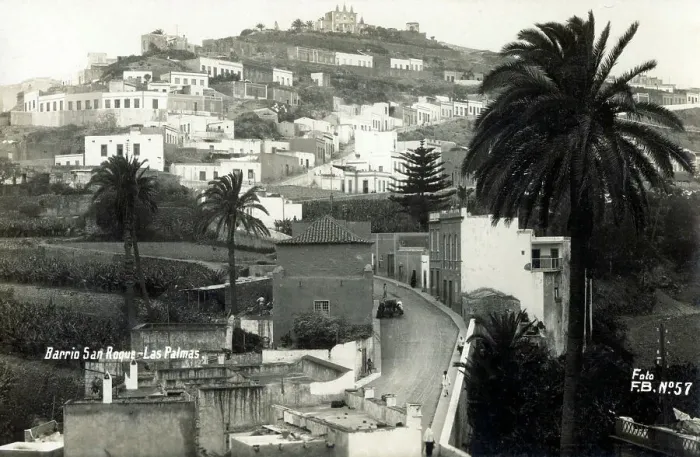 Framed Print : Canary Islands - Barrio San Roque - Las Palmas Framed Print : Canary Islands - Barrio San Roque - Las Palmas