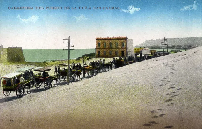 Framed Print : Canary Islands - main road - Puerto de la Luz to Las Palmas Framed Print : Canary Islands - main road - Puerto de la Luz to Las Palmas