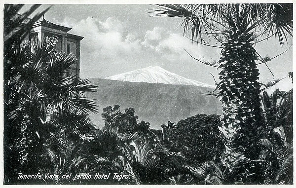 Canary Islands - Tenerife - View toward Mount Teide Volcano