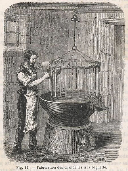 Candlemaking  /  19Thcentury