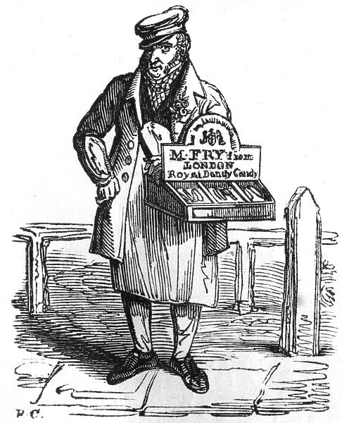 Candy seller, c. 1820