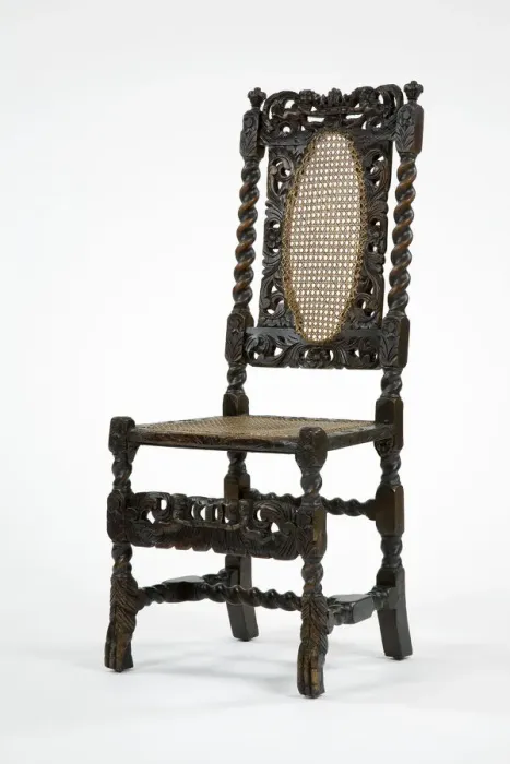 Framed Print : Caned chair Framed Print : Caned chair