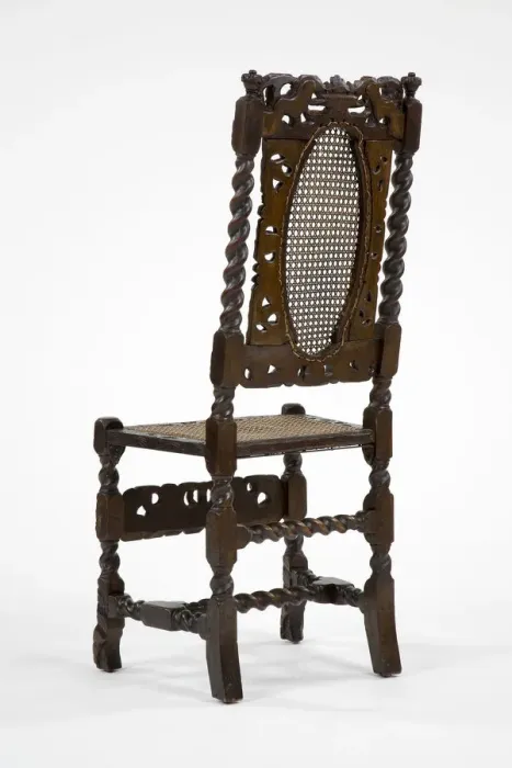 Framed Print : Caned chair Framed Print : Caned chair