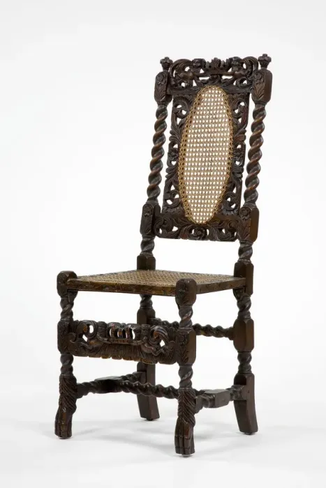 Framed Print : Caned chair Framed Print : Caned chair