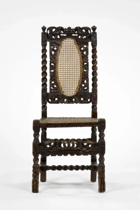 Framed Print : Caned chair Framed Print : Caned chair