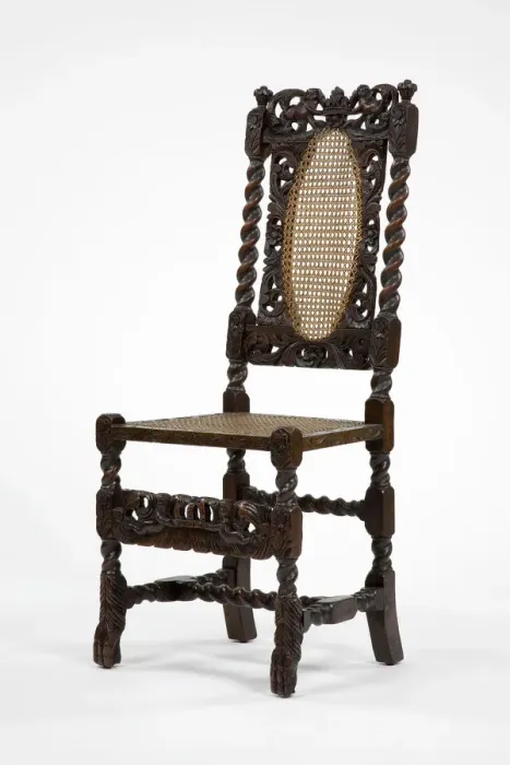 Framed Print : Caned chair Framed Print : Caned chair