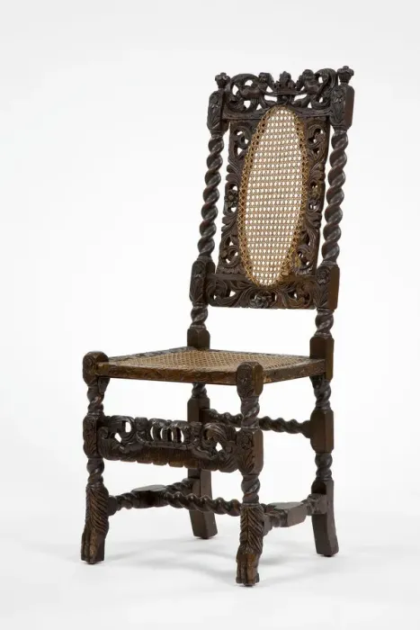 Framed Print : Caned chair Framed Print : Caned chair