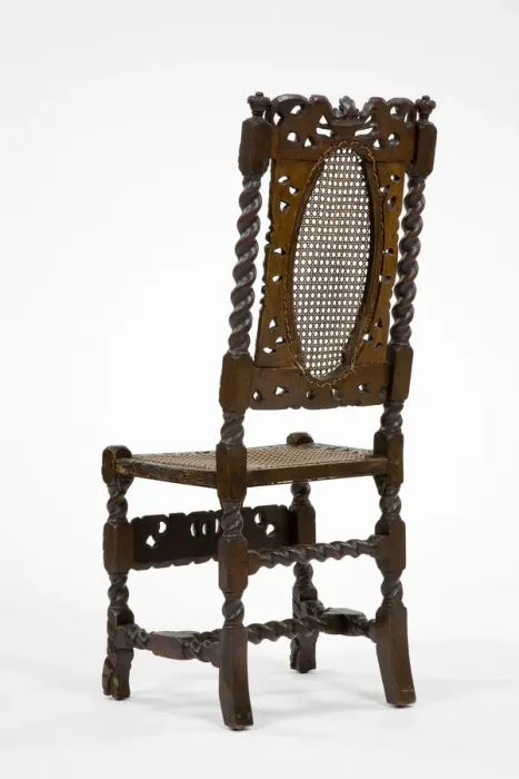 Framed Print : Caned chair Framed Print : Caned chair