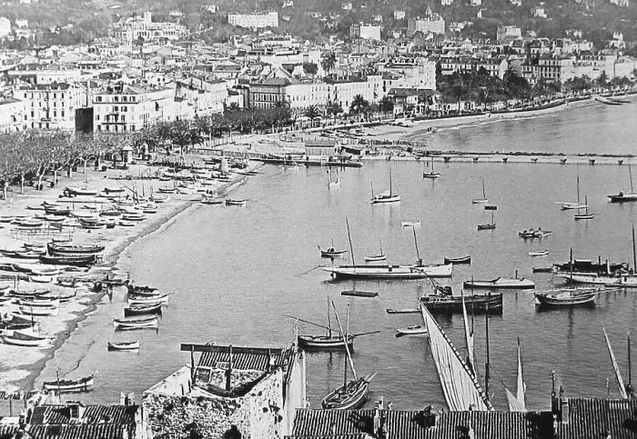 Framed Print : Cannes France probably 1920s Framed Print : Cannes France probably 1920s