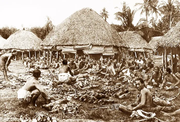 Framed Print : Cannibal Islands, probably Fiji Framed Print : Cannibal Islands, probably Fiji