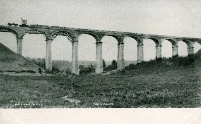 Framed Print : Cannington Viaduct Construction, Pinhay, Devon Framed Print : Cannington Viaduct Construction, Pinhay, Devon