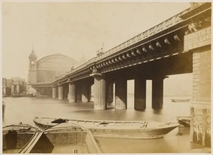 Framed Print : Cannon Street Bridge Framed Print : Cannon Street Bridge
