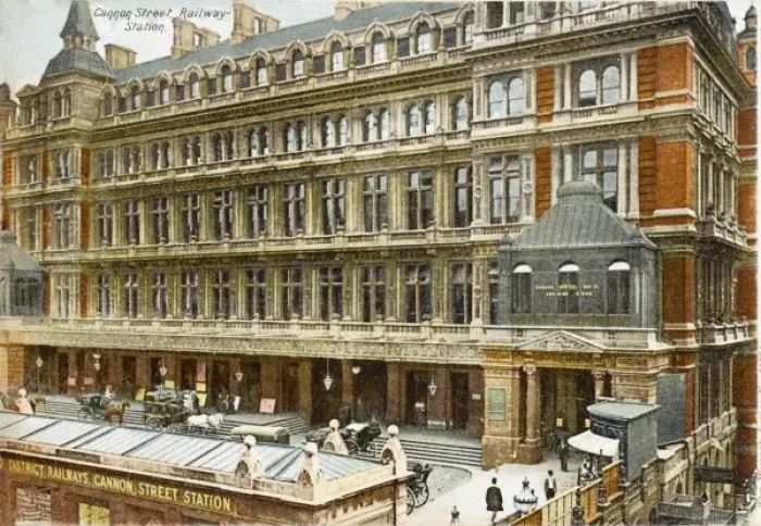 Framed Print : Cannon Street Station - London Framed Print : Cannon Street Station - London