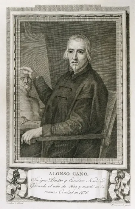 Framed Print : CANO, Alonso (1601-1667). Spanish painter, architect