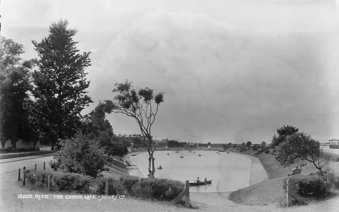 Framed Print : Canoe Lake in Ryde Framed Print : Canoe Lake in Ryde