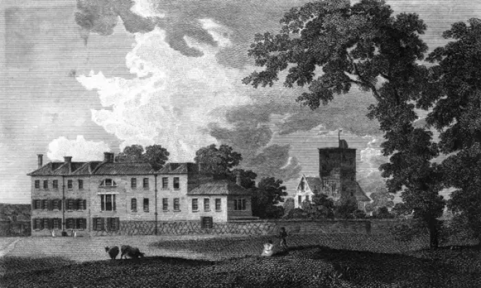 Framed Print : Canonbury House Framed Print : Canonbury House