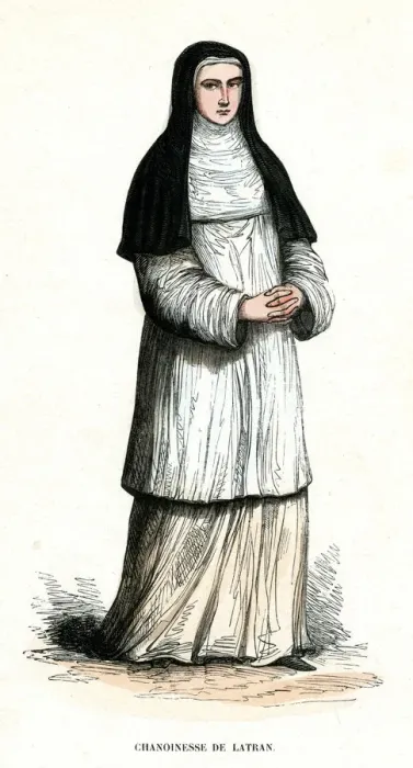 Framed Print : CANONESS OF ST JOHN LAT Framed Print : CANONESS OF ST JOHN LAT