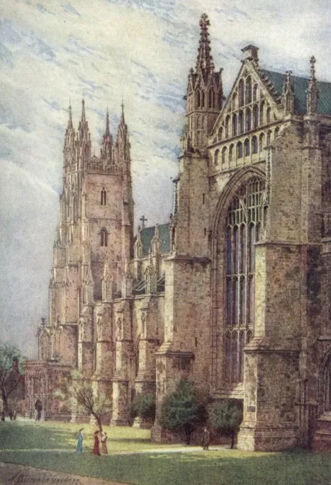 Framed Print : Canterbury Cathedral / 07 Framed Print : Canterbury Cathedral / 07