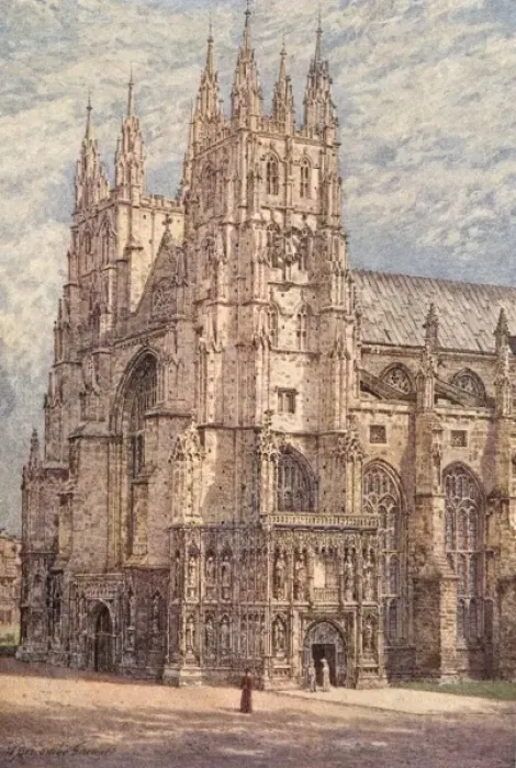 Framed Print : Canterbury Cathedral / 07 Framed Print : Canterbury Cathedral / 07