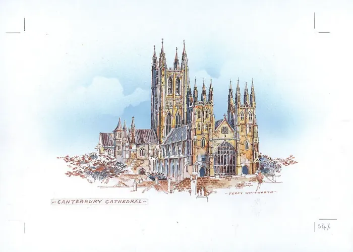 Framed Print : Canterbury Cathedral Framed Print : Canterbury Cathedral