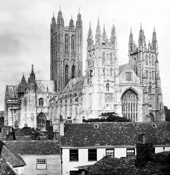 Framed Print : Canterbury cathedral Framed Print : Canterbury cathedral
