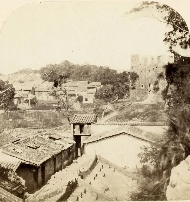 Framed Print : Canton. View from the West Gate Framed Print : Canton. View from the West Gate