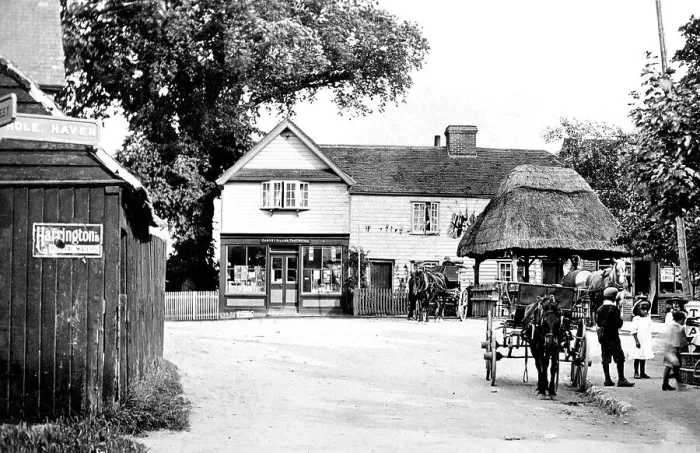 Framed Print : Canvey Island Post Office early 1900's Framed Print : Canvey Island Post Office early 1900's